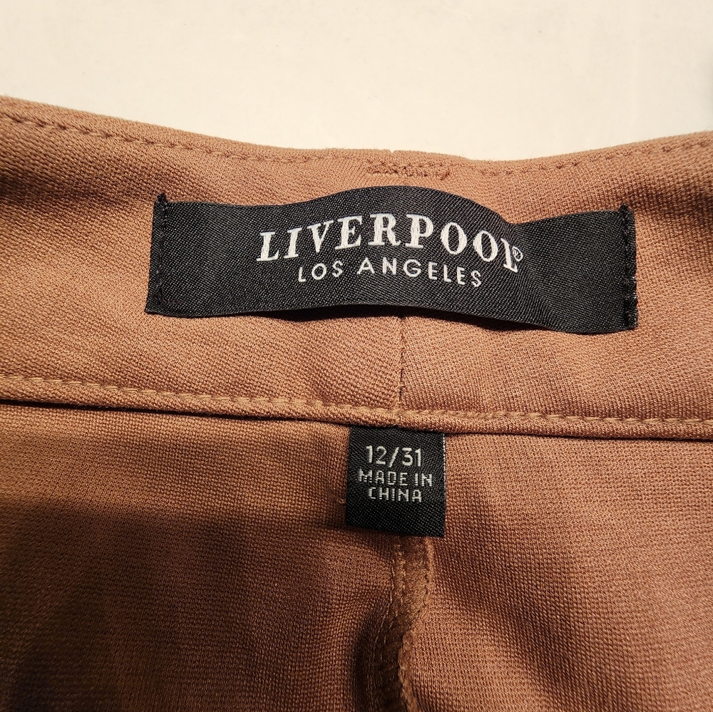 LIVERPOOL Kelsey Trouser In Maple Size 12/31 - Picture 13 of 14